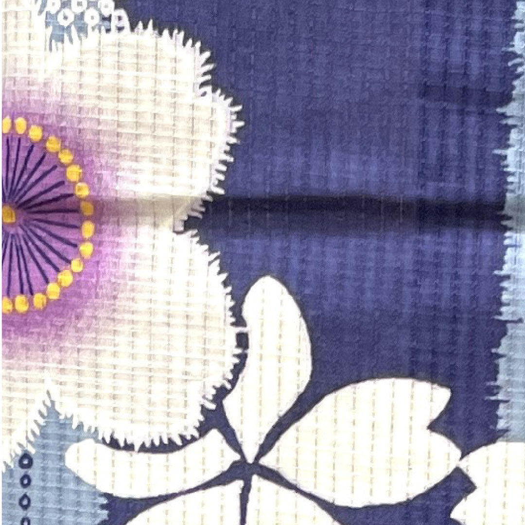 浴衣 しつけ糸付き 未使用品 桜 木綿 Sランク 単衣 身丈164cm 裄丈66cm グラデーション系 1118002892499
