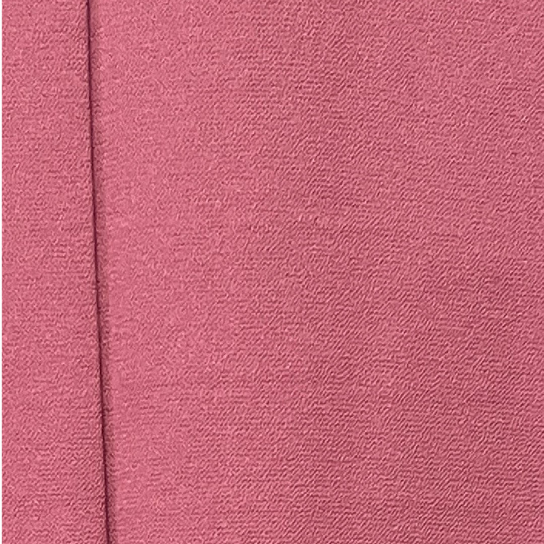 色無地 ポリエステル 梅紫色 洗える着物 素無地 下り藤に橘 身丈152cm 裄丈65.5cm 袷 Aランク 紫系 1114000793220