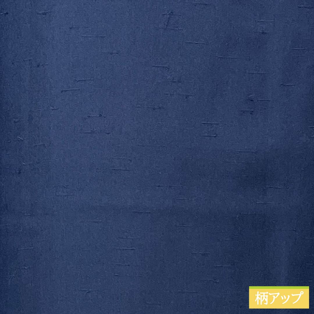 男物 正絹 Bランク 身丈139.5cm 裄丈68cm 紺色(こんいろ) ひげ紬 袷 紺系 1119001464318