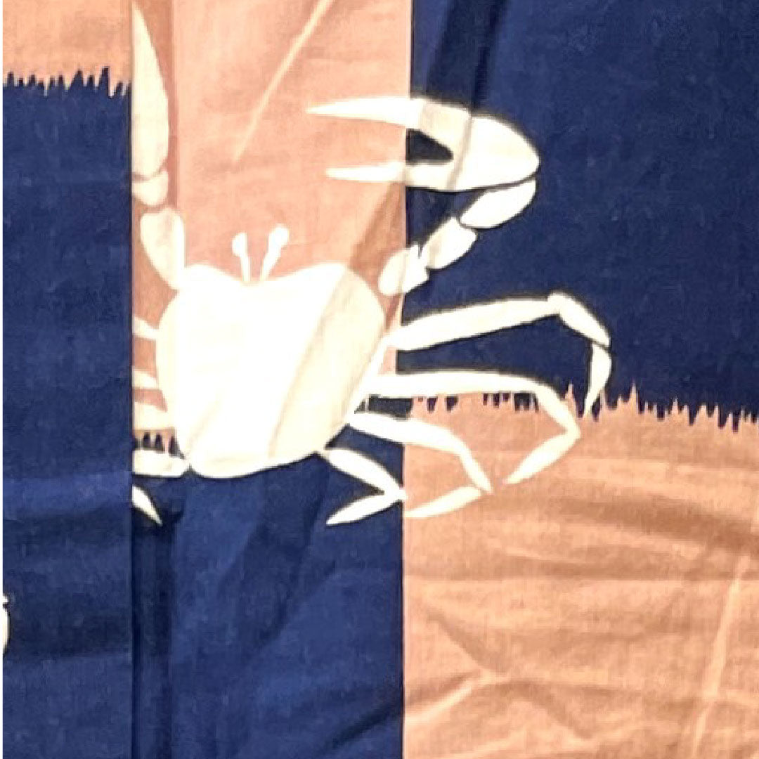 浴衣 市松 カニ 木綿 Aランク 単衣 身丈157cm 裄丈66.5cm グラデーション系 1118002953399