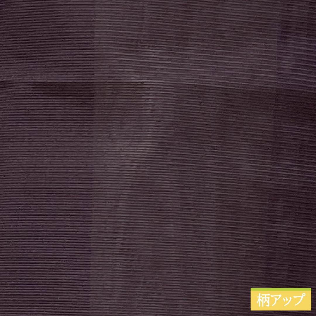 夏物 ポリエステル 色無地 Bランク 身丈156cm 裄丈62cm 二人静色(ふたりしずかいろ) 居敷当て付き 洗える着物 絽 紫系 1132003004320