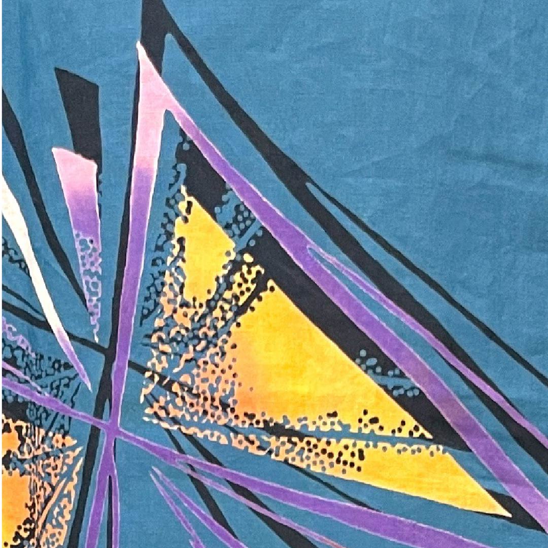 浴衣 錆浅葱色 蝶 木綿 Sランク 単衣 身丈167cm 裄丈68.5cm 青系 1118004282517