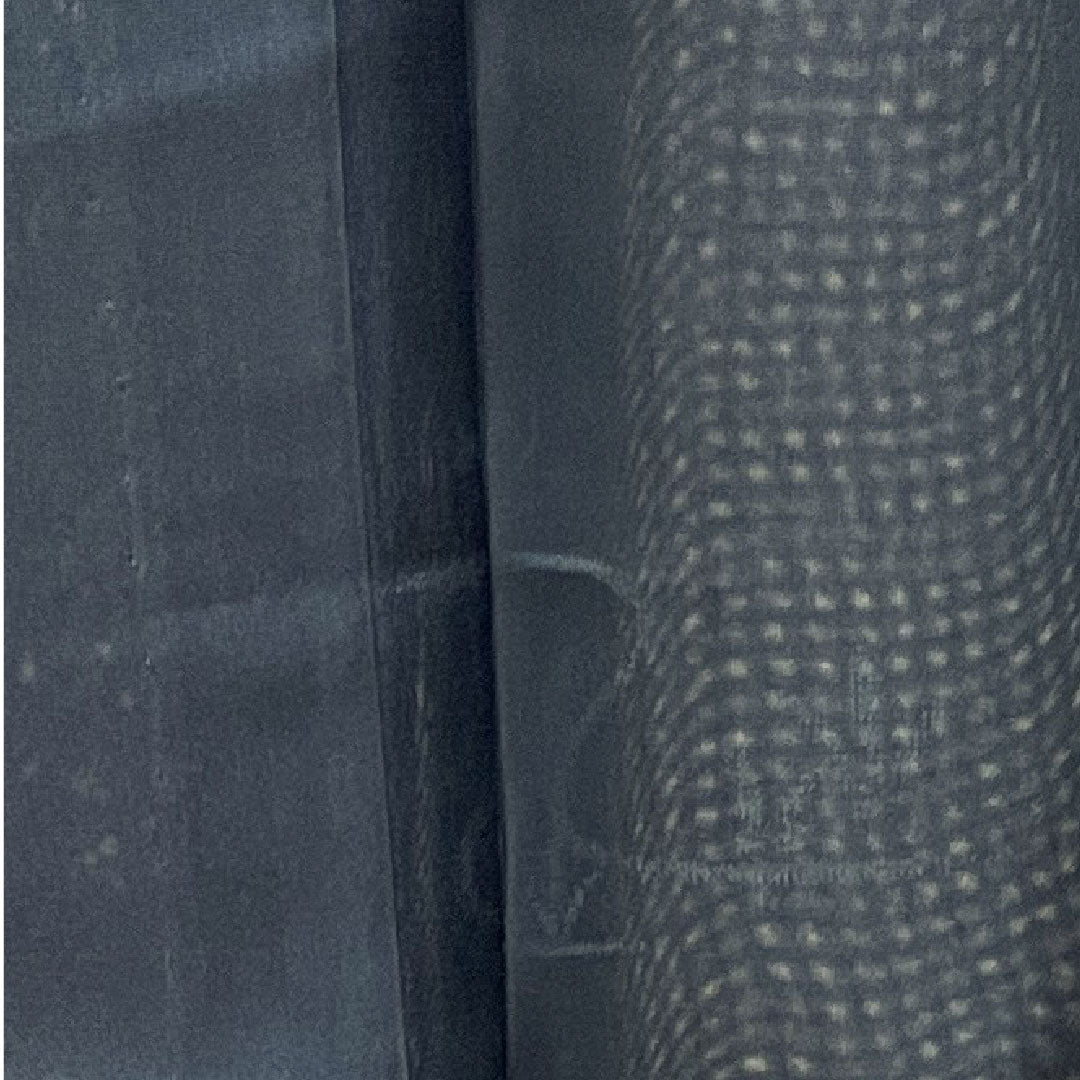 夏物 正絹 色無地 身丈155cm 裄丈65.5cm 濃紺色(のうこんいろ) 流水 紗 Sランク 紺系 1132000992318