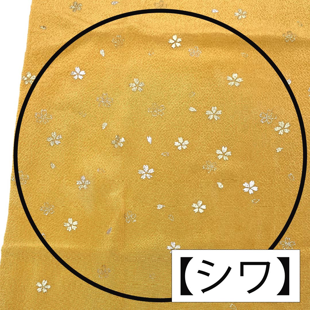 (新古品) 帯締め・帯揚げセット 正絹 Sランク 人参色(にんじんいろ) 忘れ草色(わすれぐさいろ) 長さ約160cm 幅約1cm カジュアル 黄系 1141000072323
