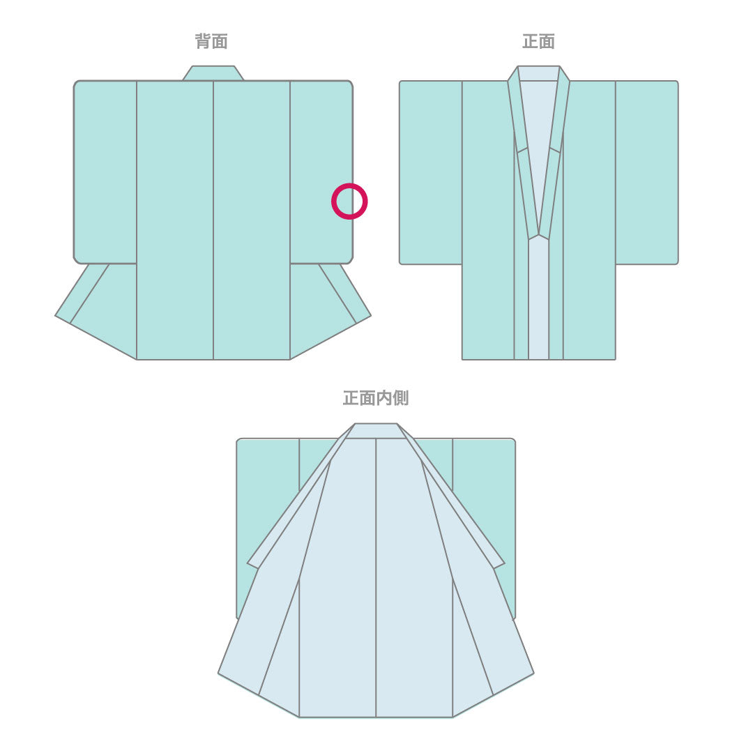 Furisode (long-sleeved kimono) made of pure silk, length 164.5cm, sleeve length 68cm, lined, old Turkish red, Kyoto Bingata, auspicious motif, S rank, red, 1113002062412