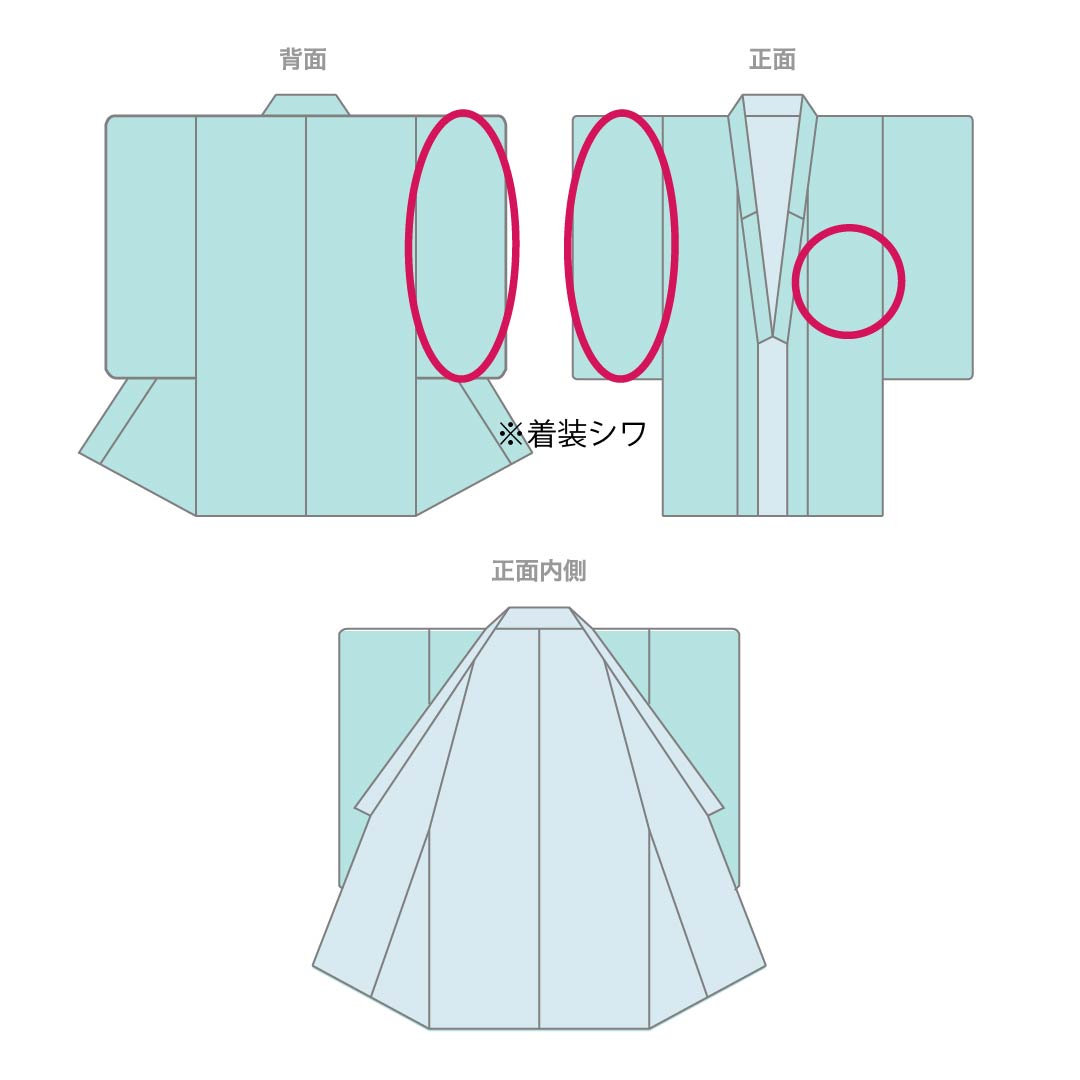 夏物 正絹 色無地 Sランク 身丈158cm 裄丈61.5cm 中紅花色(なかのくれないいろ) 素無地 一つ紋 丸に剣片喰 絽 ピンク系 1132004892313