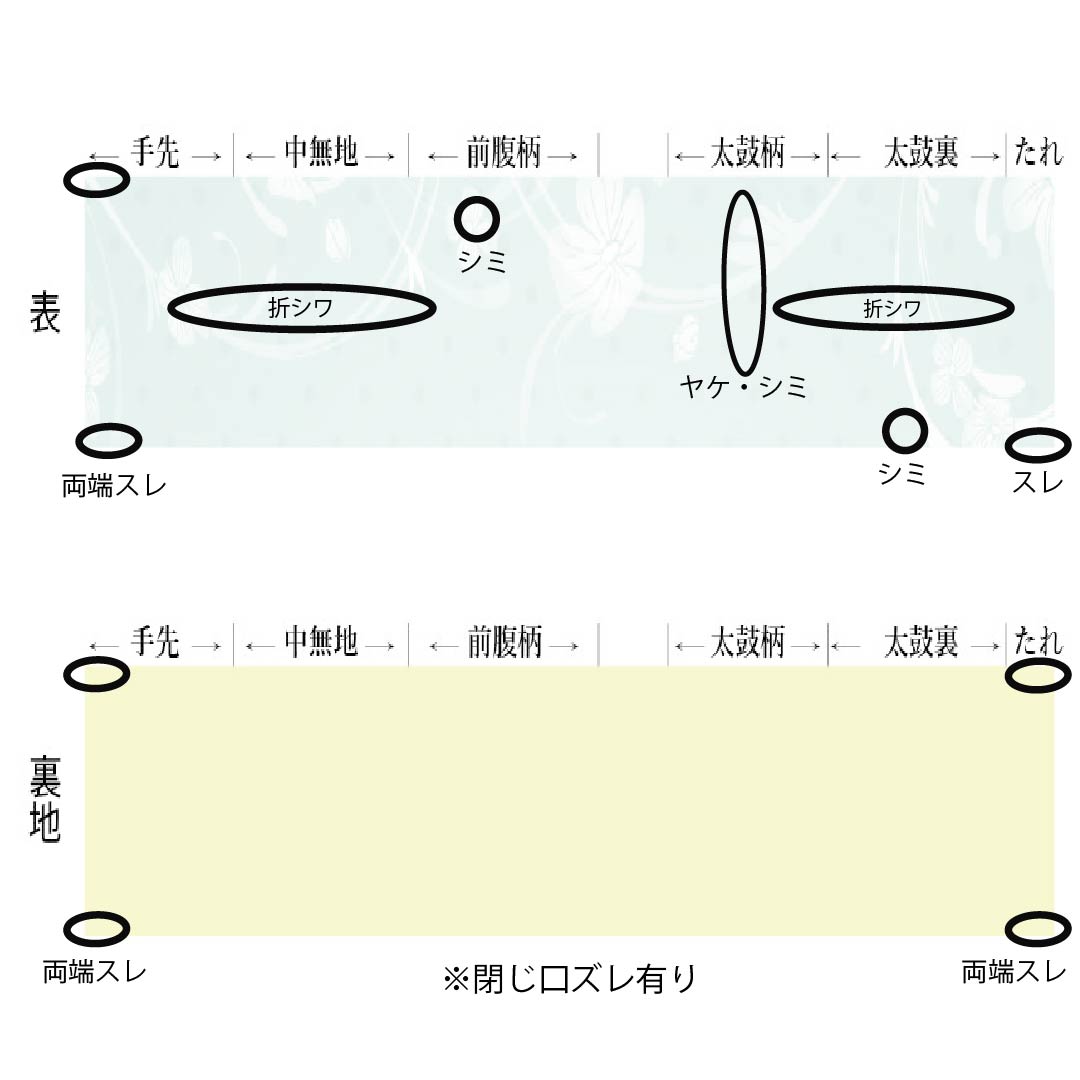 【未仕立】半幅帯 木綿 Bランク 榴花紅色(リューホワホンいろ) 中紫色(なかのむらさきいろ) 夏帯 リバーシブル 無地 帯丈384cm マルチカラー 1125003984328