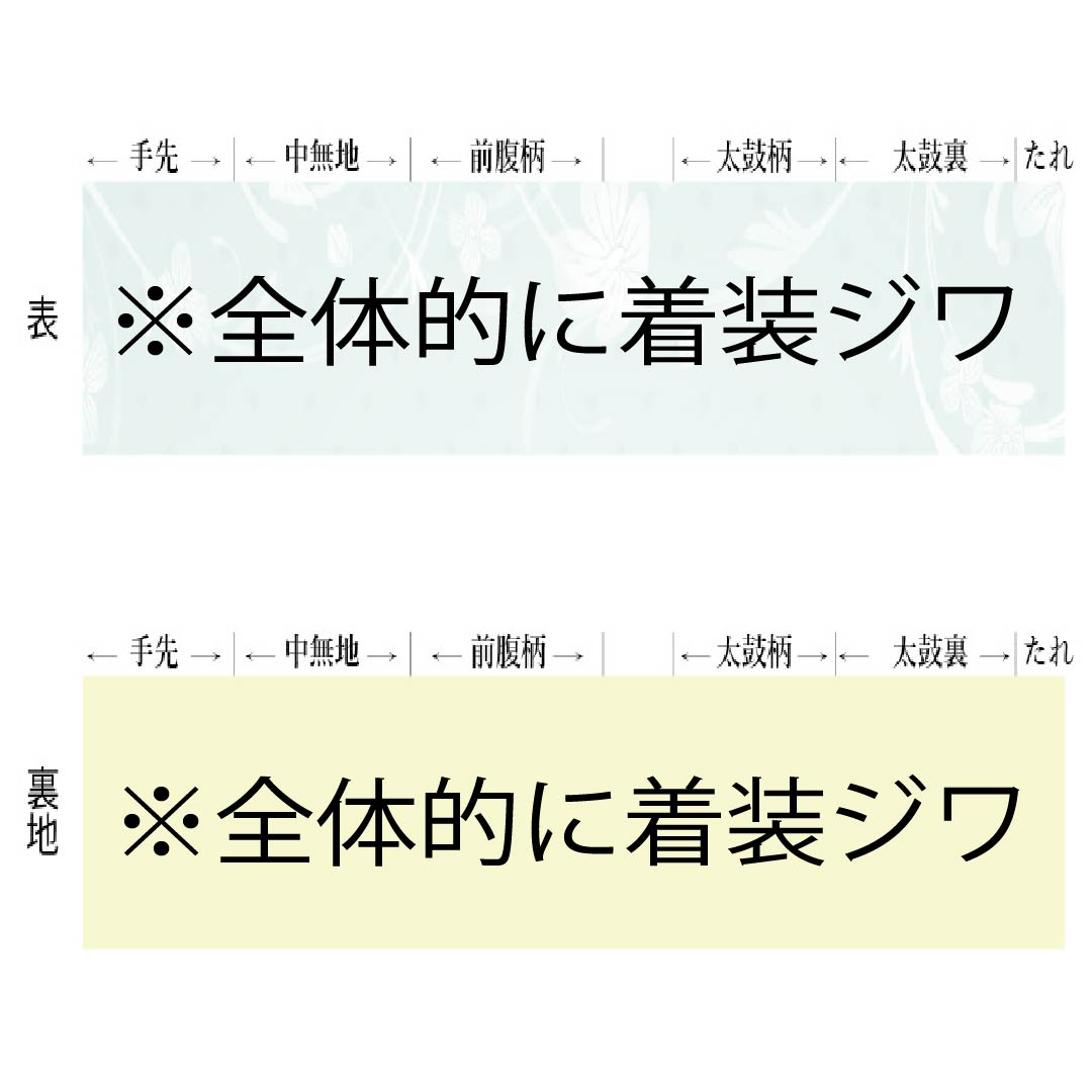 袋帯 正絹 振袖用 吉祥文様 丸紋 唐花 蝶 帯丈434cm Aランク 六通 フォーマル 金系 1123014273321