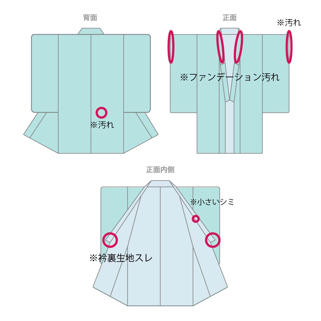 夏物 正絹 色無地 身丈161cm 裄丈63cm 竪絽 ボカシ染 うそつき襦袢 絽 Aランク 黒系 1132002723410