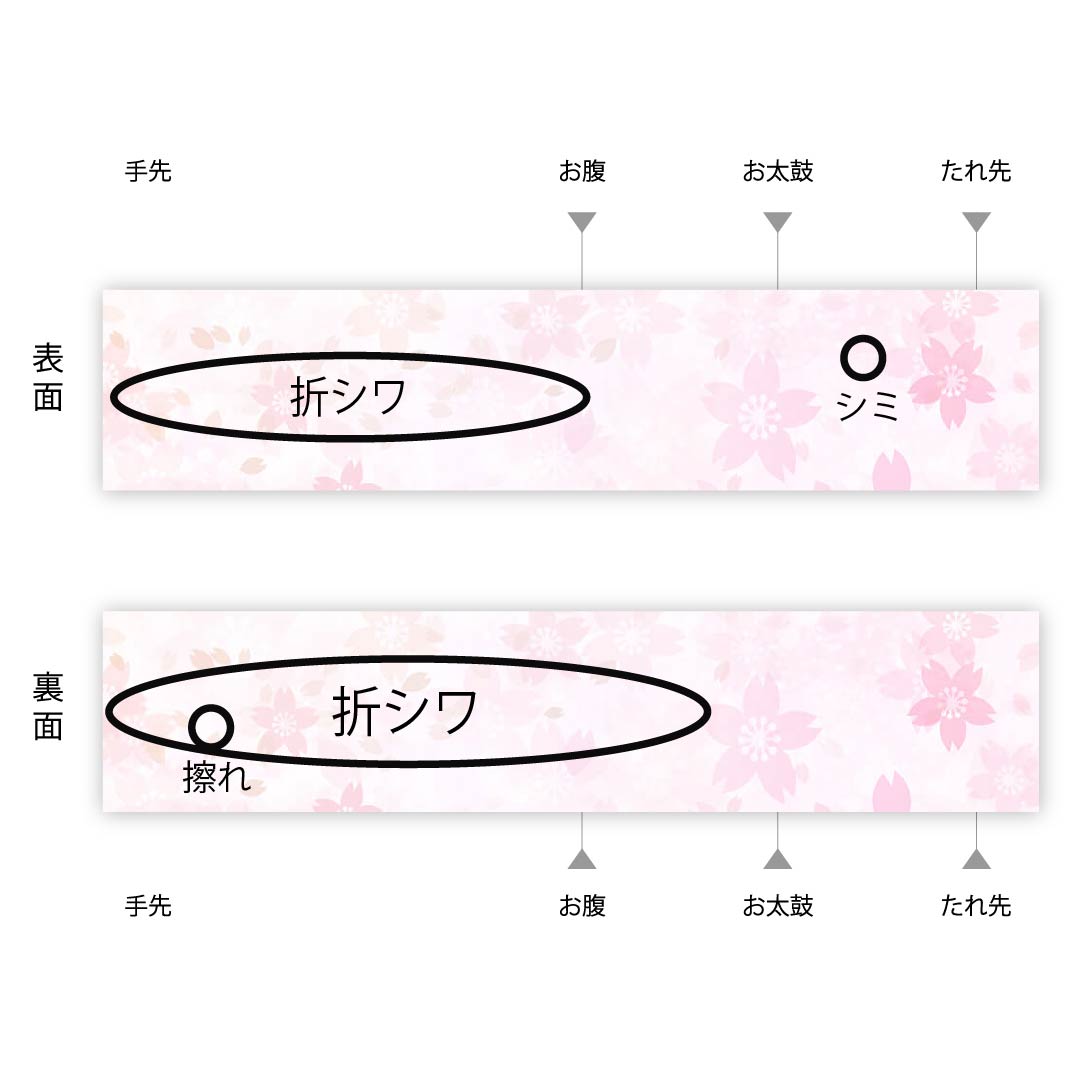 袋帯 生成り色(きなりいろ) 遠山 桜 紅葉 帯丈452cm 正絹 Aランク 全通 カジュアル クリーム系 1123005373415