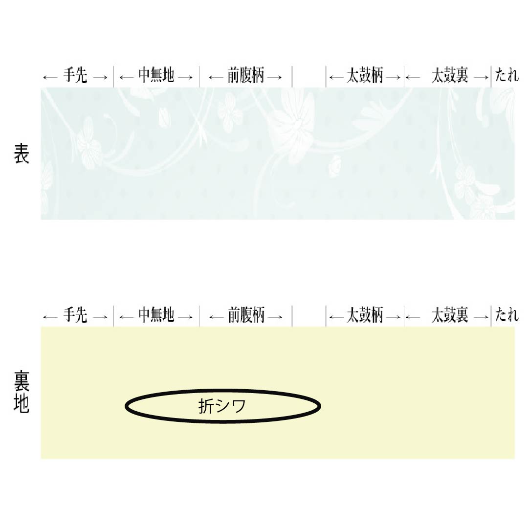 名古屋帯 正絹 Sランク 羽子板 染め帯 帯丈634cm ポイント柄 カジュアル 黒系 1124009792410 松葉仕立て