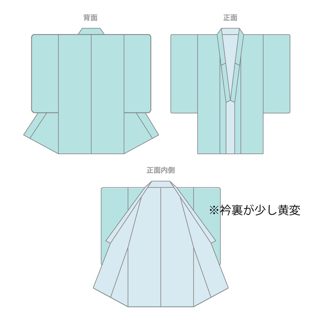 小紋 正絹 身丈158cm 裄丈63.5cm 単衣 硫黄色(いおういろ) ろうけつ染め 沈丁花 Sランク 黄系 1115005702323
