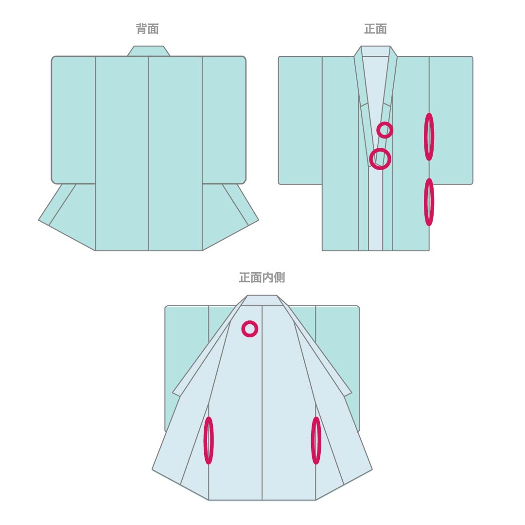 訪問着 正絹 Aランク 袷 身丈152cm 裄丈62cm 生成り色(きなりいろ) 白大島 100亀甲 縫い紋 丸に違い鷹の羽 古典柄 白系 1112006173211