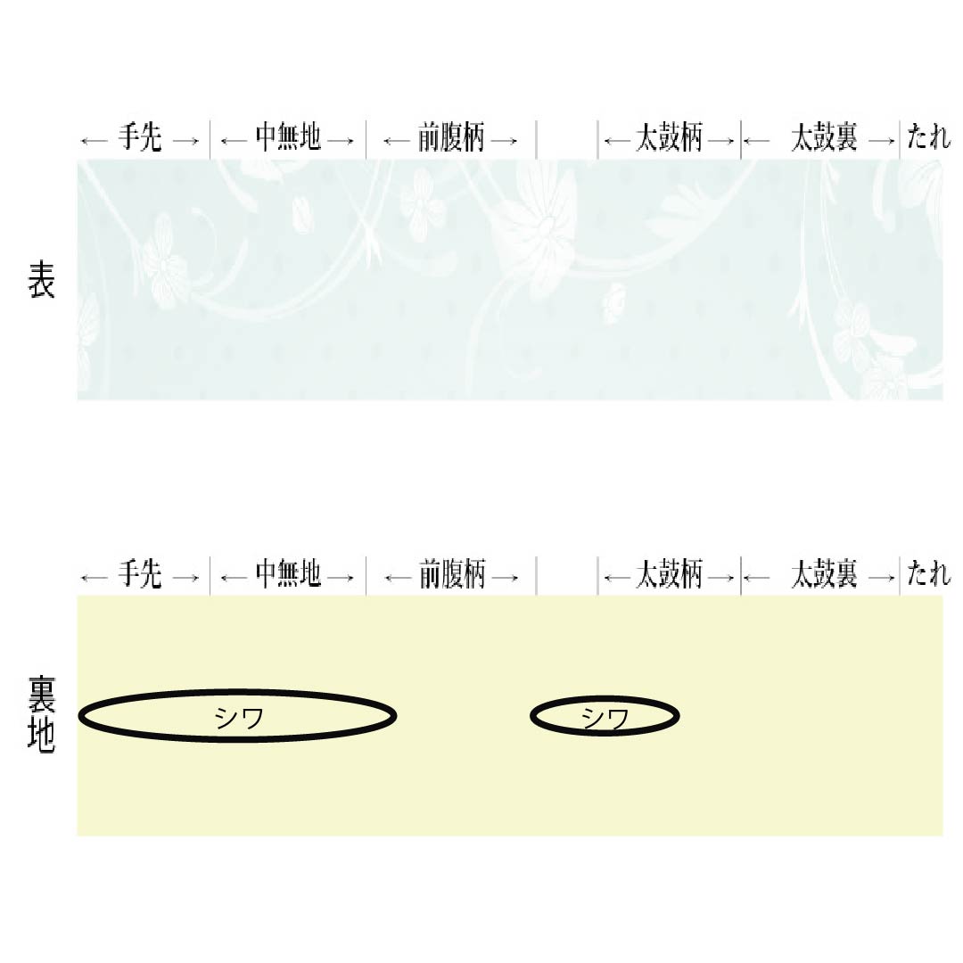 (Kyobukuro obi) Nagoya obi, genuine silk, A rank, fox color (light brown), Kyobukuro obi, abstract pattern, obi length 370cm, Rokutsu, semi-formal, brown family, 1124011363314, open tailoring