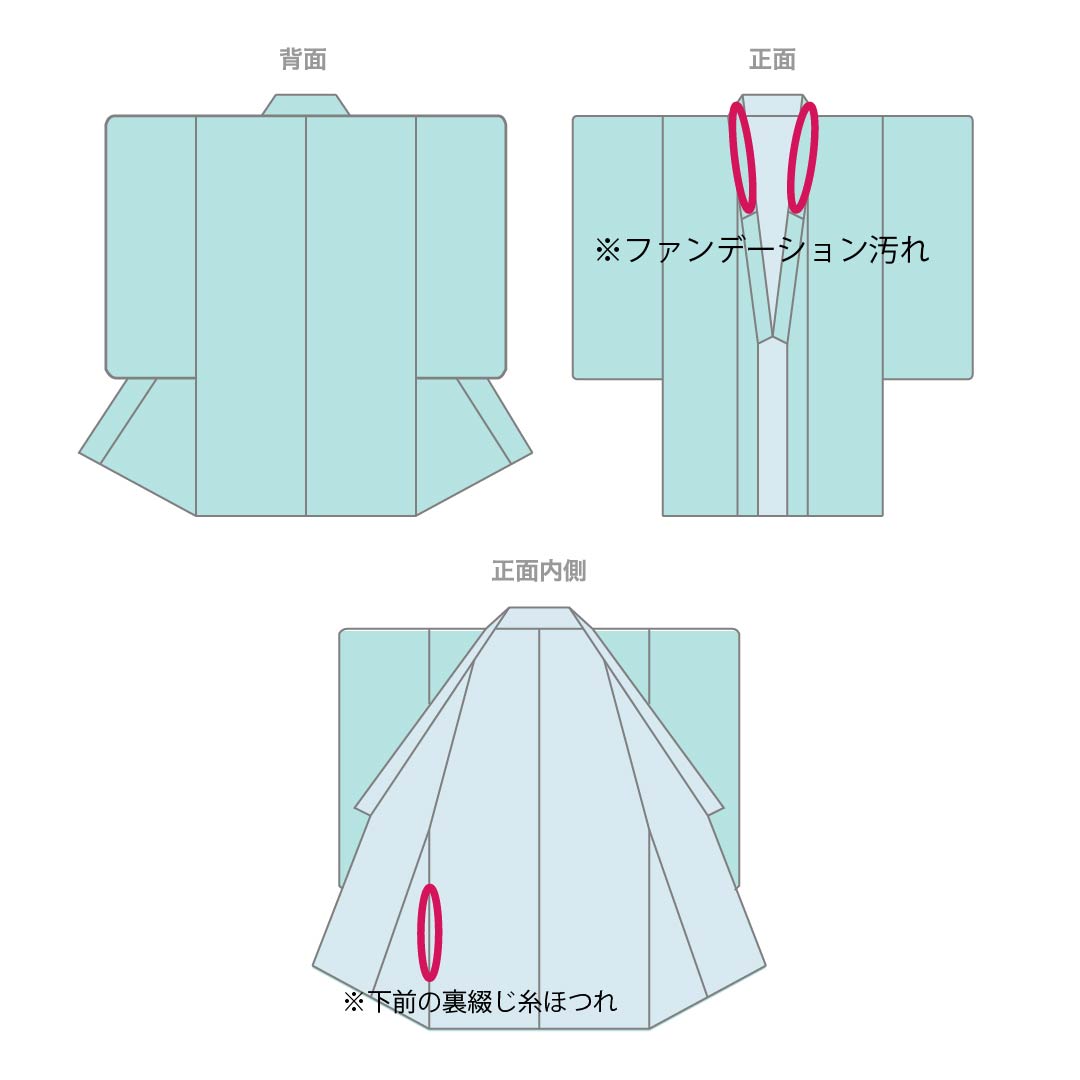 夏物 綿麻 色無地 Bランク 身丈158cm 裄丈62.5cm 濃紺色(のうこんいろ) 露芝 萩 紗 紺系 1132004574318