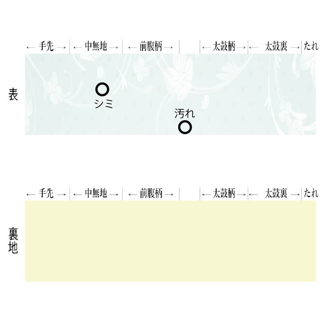 名古屋帯 正絹 Aランク 生成り色(きなりいろ) 鳳凰 帯丈358cm ポイント柄 セミフォーマル 白系 1124009633311 名古屋仕立て