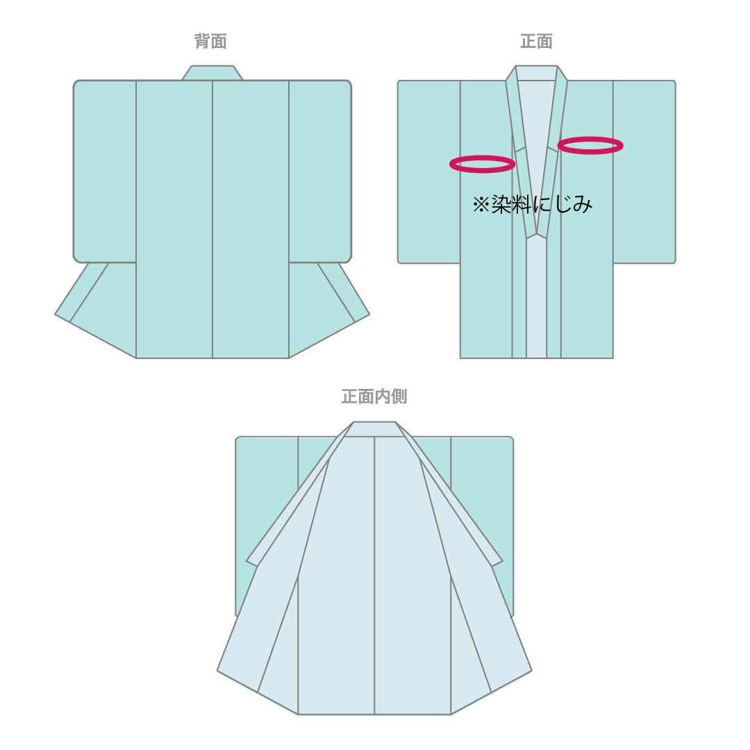 メンズ浴衣 木綿 Aランク 身丈144.5cm 裄丈64cm 濃紺色(のうこんいろ) 抽象模様 単衣 紺系 1138000803418