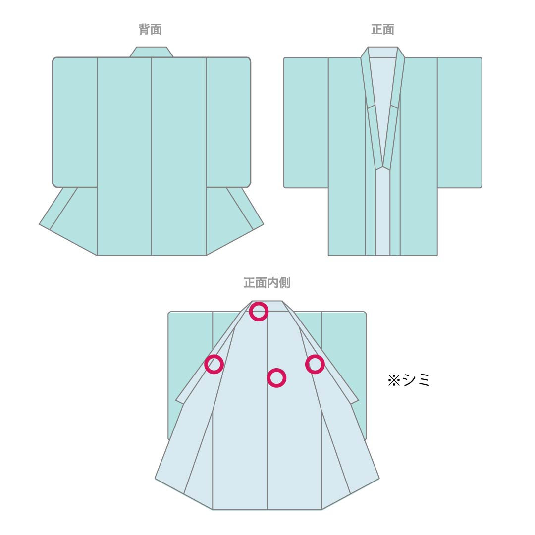 小紋 正絹 Aランク 身丈154.5cm 裄丈62.5cm 袷 更紗模様 グラデーション系 1115006333299