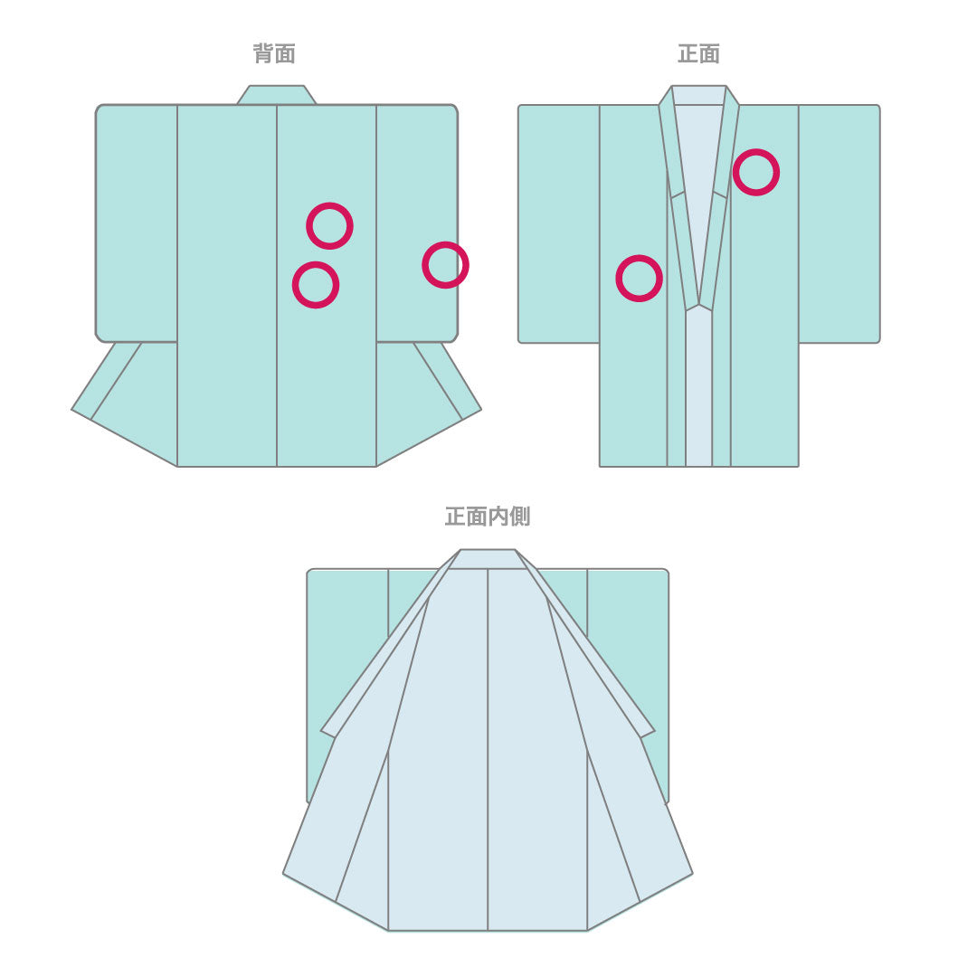 小紋 正絹 Aランク 身丈157cm 裄丈64cm 袷 乳白色(にゅうはくしょく) 京紅型 吉祥文様 クリーム系 1115007263315
