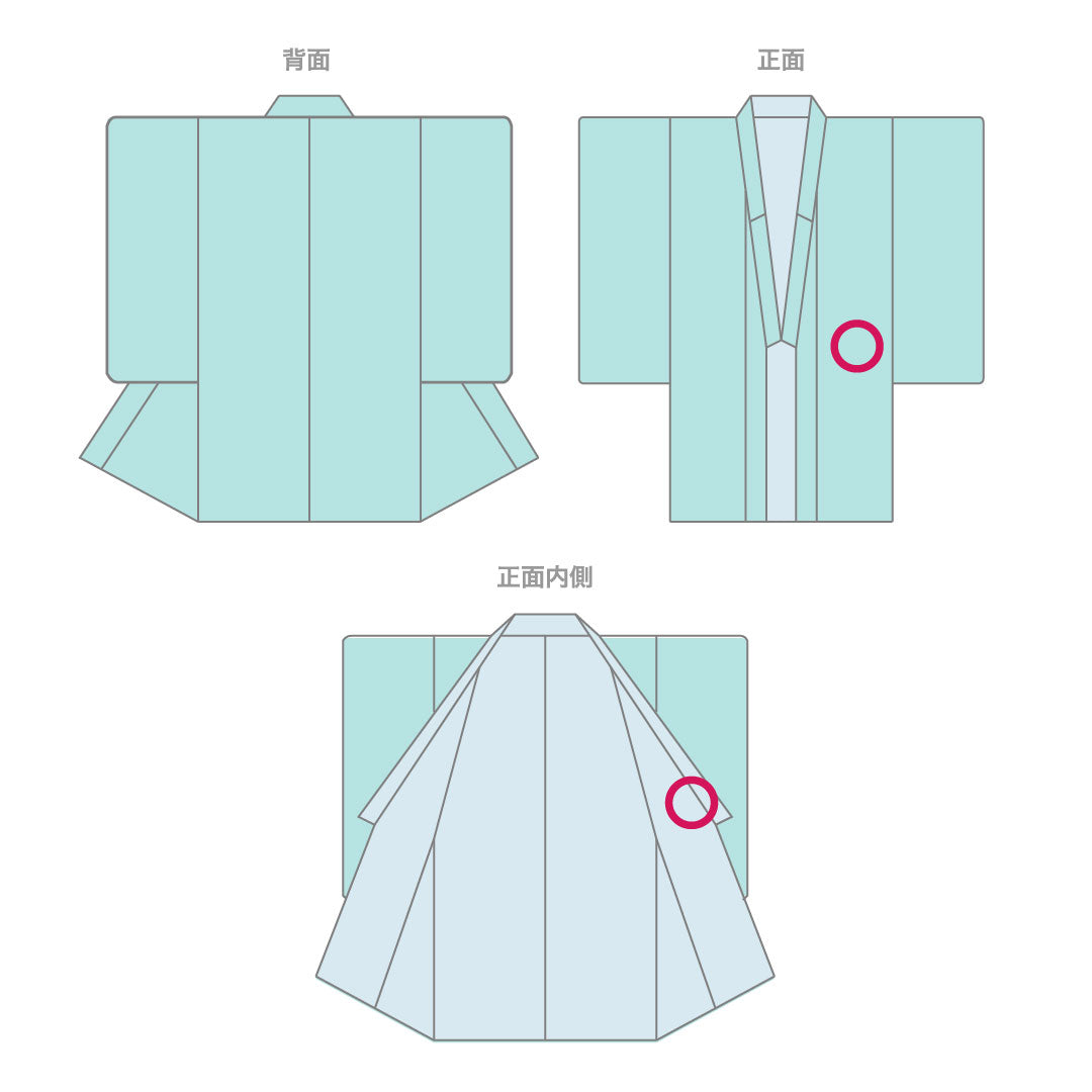小紋 クリーム系 身丈152.5cm 裄丈67.5cm 袷 乳白色 松 鶴 正絹 Aランク 1115003743215