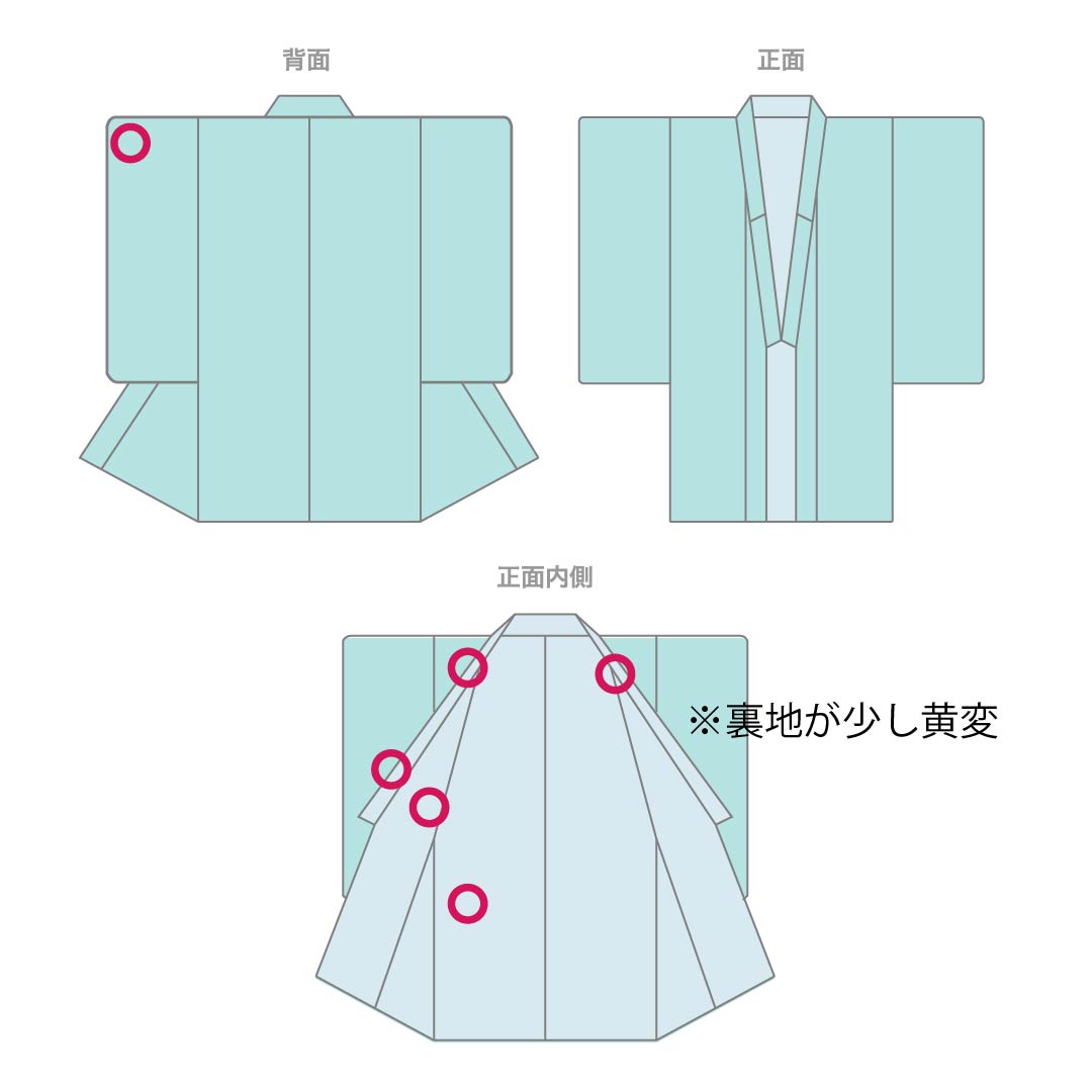 Komon, pure silk, length 153cm, sleeve length 63cm, lined, stencil dyeing, cloud pattern, classic pattern, half collar, A rank, gradation style, 1115005533299