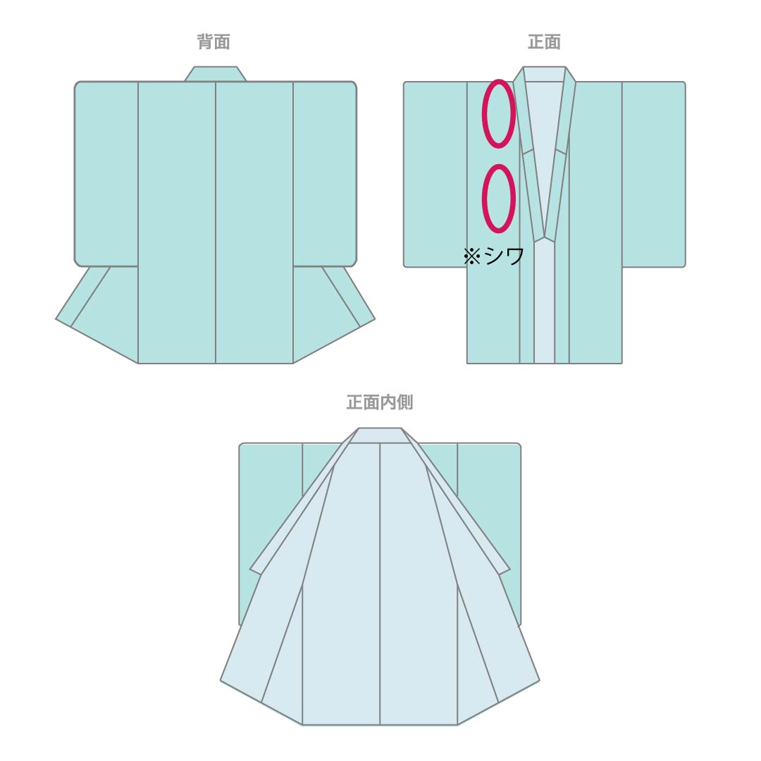 夏物 ポリエステル 付下げ Sランク 身丈157cm 裄丈67cm 甕覗色(かめのぞきいろ) 洗える着物 サギ 笹 絽 青系 1132006272317