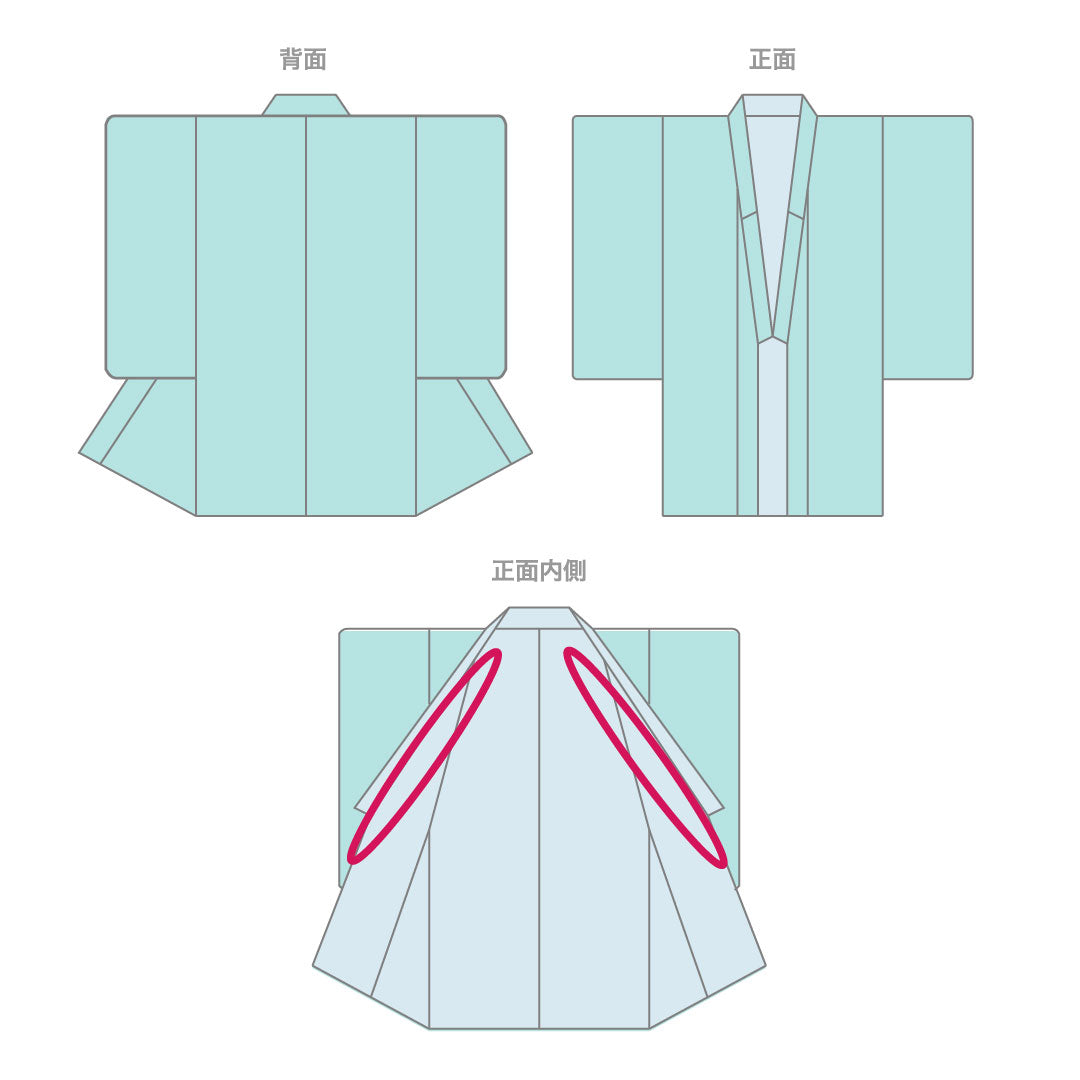 小紋 正絹 身丈167.5cm 裄丈65.5cm 袷 山藍摺色 Sランク 緑系 1115003672519