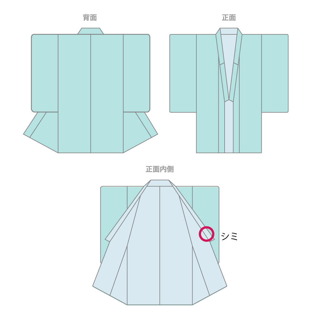 羽織 身丈78cm 裄丈63.5cm 暗紅色色 絞り 風景模様 正絹 Sランク 袷 紫系 1117000252920