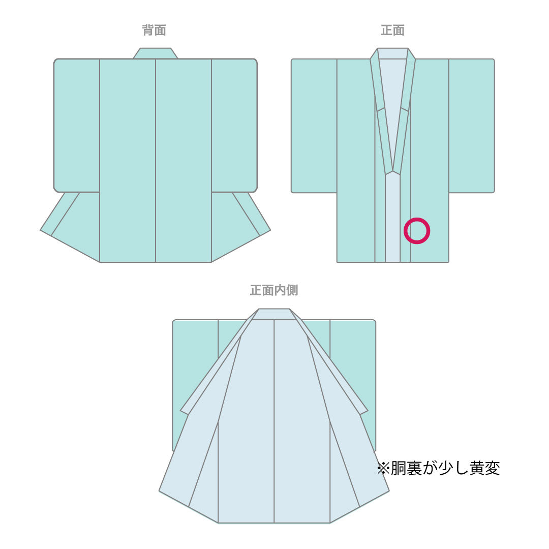 結城紬 身丈159.5cm 裄丈65cm 80亀甲 扇 正絹 Aランク 袷 黒系 1116001173310