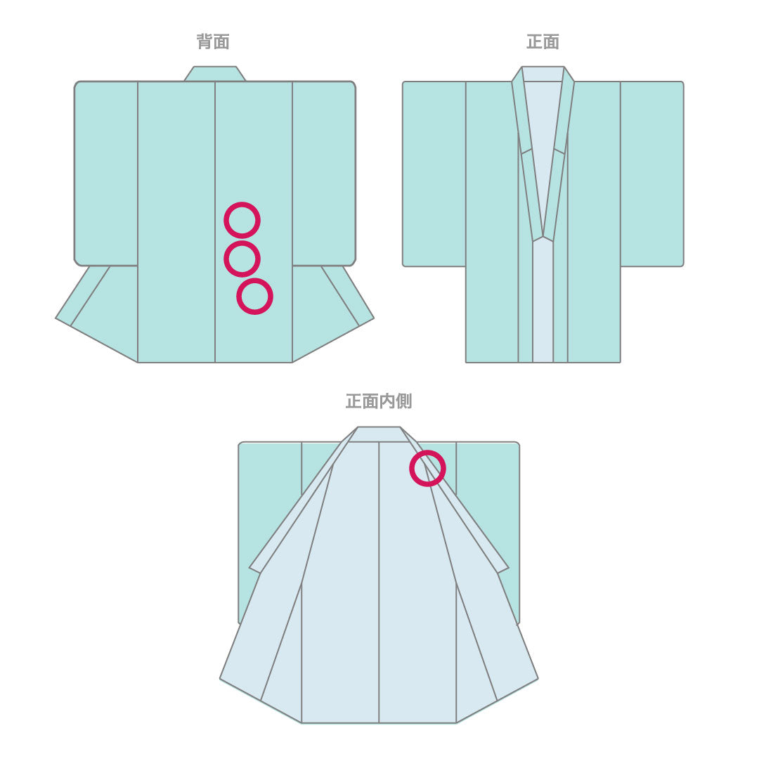 色無地 正絹 身丈158.5cm 裄丈66cm 古代紫色(こだいむらさきいろ) 素無地 一つ紋 丸の内に二ツ引き 袷 Aランク 紫系 1114001723320