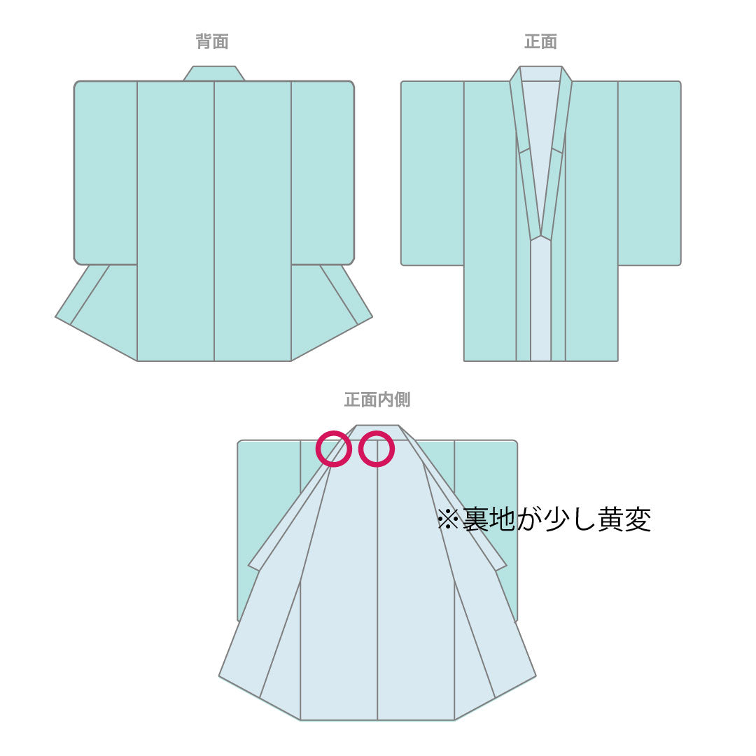 小紋 ポリエステル 身丈165cm 裄丈66cm 袷 胡粉色(ごふんいろ) 洗える着物 草花模様 Aランク グレー系 1115004513522