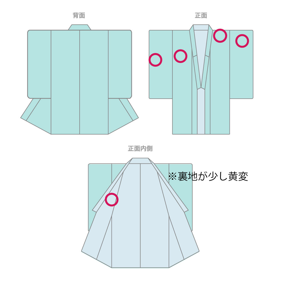 訪問着 正絹 袷 身丈158.5cm 裄丈62.5cm 黄緑色(きみどりいろ) 草花模様 濡れ描き友禅 Aランク 緑系 1112005763319