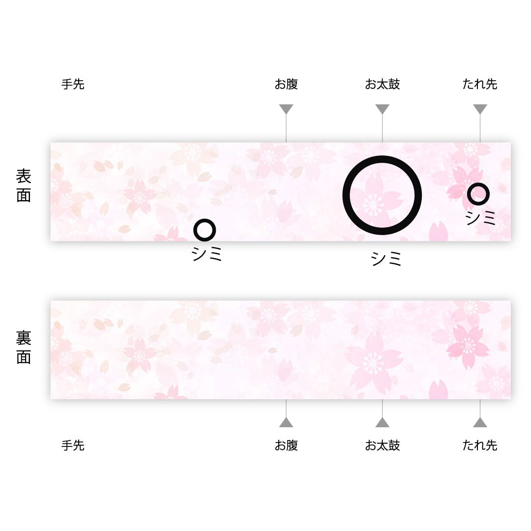 袋帯 輪繋ぎ 帯丈434cm 正絹 Bランク 六通 カジュアル 茶系 1123003884314