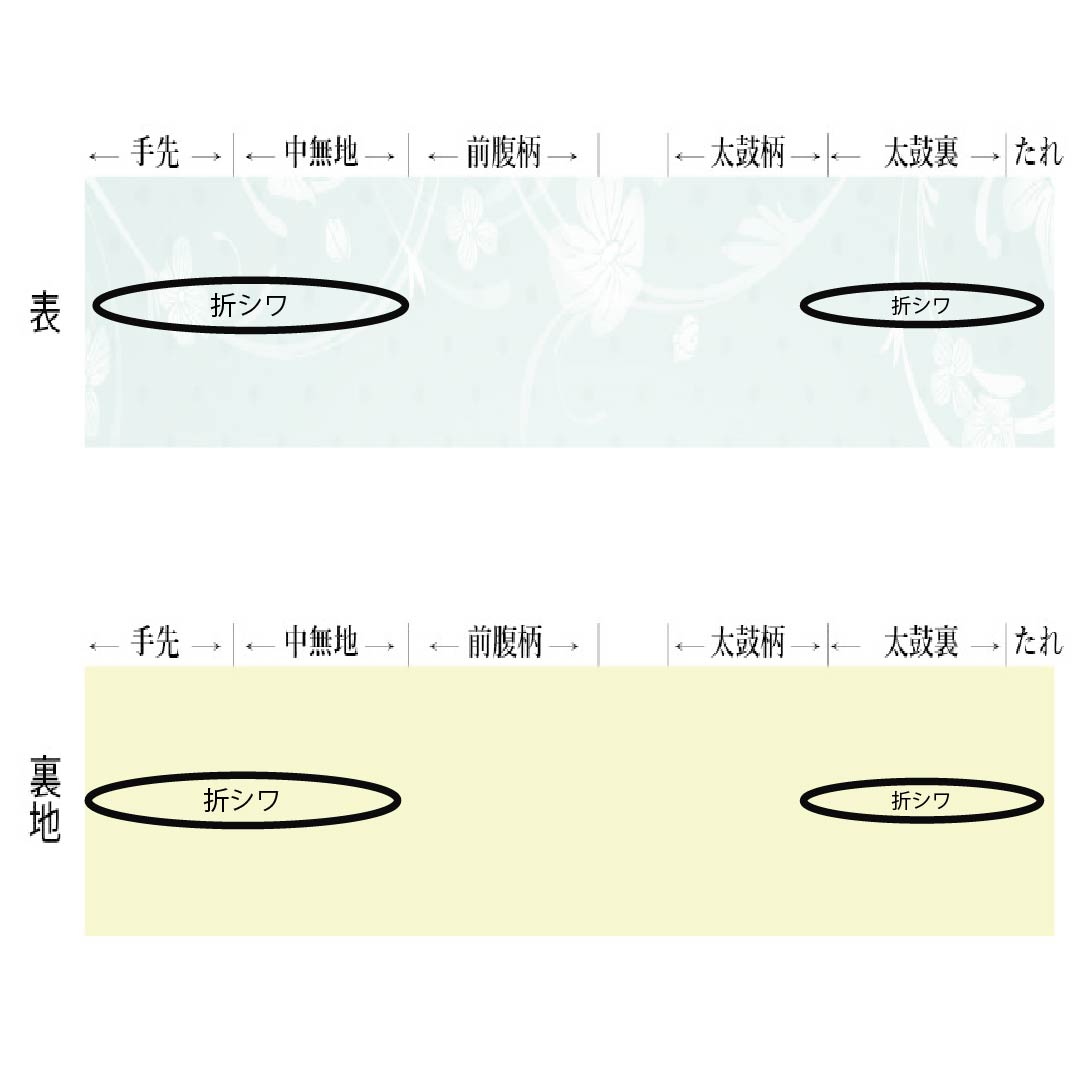 半幅帯 木綿 Sランク 牡丹色(ぼたんいろ) 白色 リバーシブル 麻の葉 縞 帯丈392cm マルチカラー 1125004342328