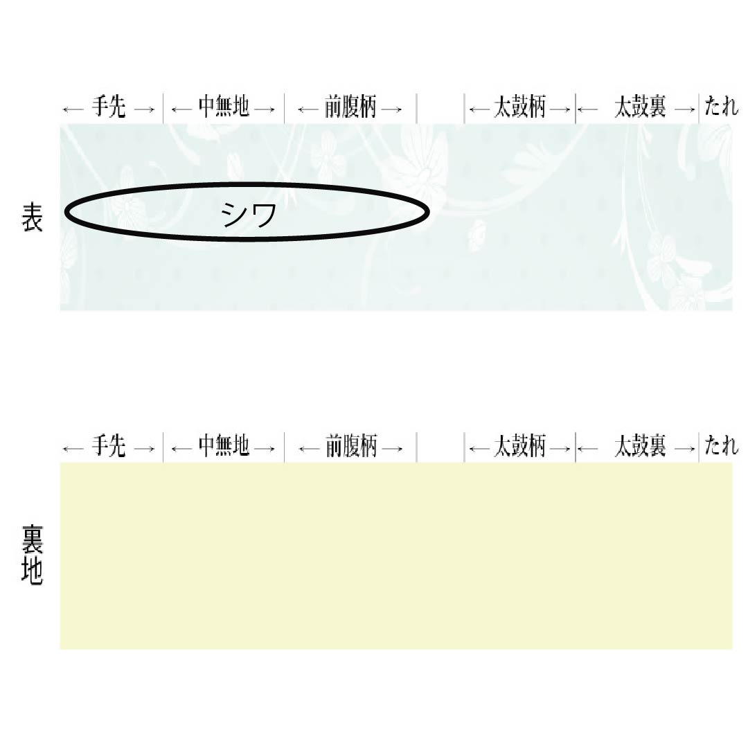 袋帯 正絹 Aランク 乳白色(にゅうはくしょく) 夏帯 植物模様 萩 芝草 帯丈424cm 六通 カジュアル 白系 1123017493311