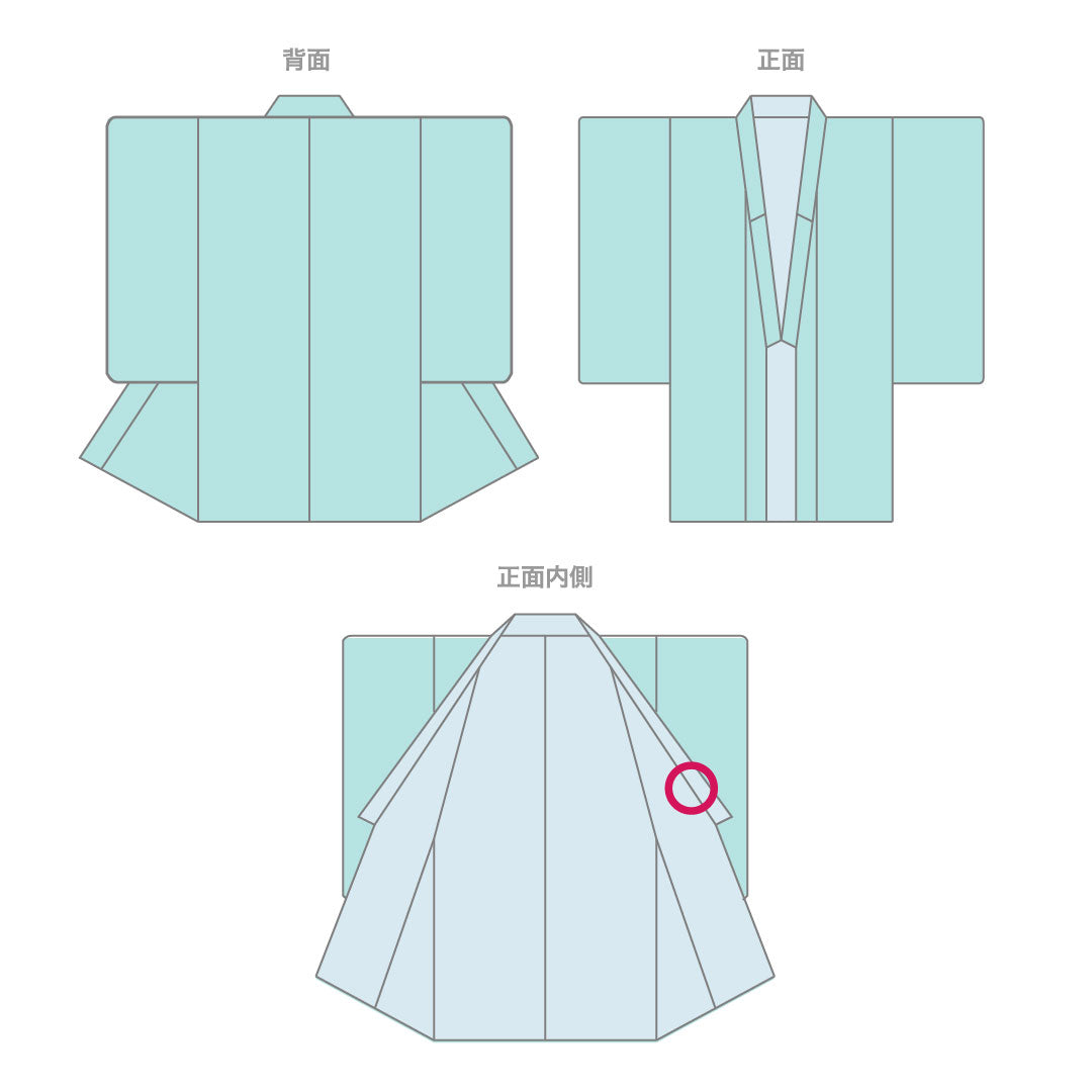 色無地 正絹 身丈159cm 裄丈66cm 素無地 斉藤三才 作家物 丹後ちりめん 袷 Sランク 紫系 1114001762320