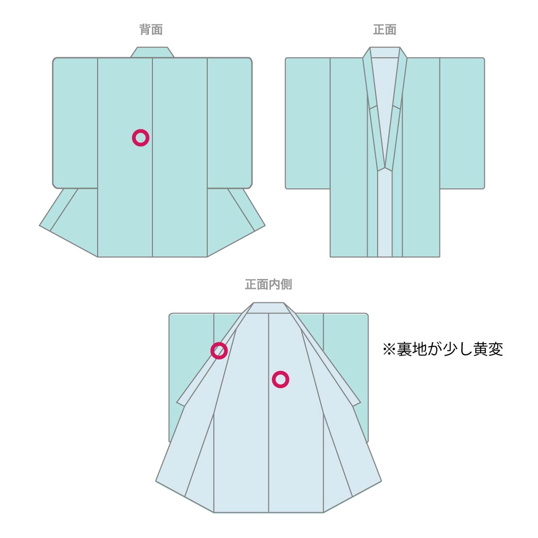 訪問着 正絹 Aランク 袷 身丈153cm 裄丈62.5cm 千歳茶色(せんざいちゃいろ) 絞り 菊 流水 しつけ糸付き 緑系 1112006753219