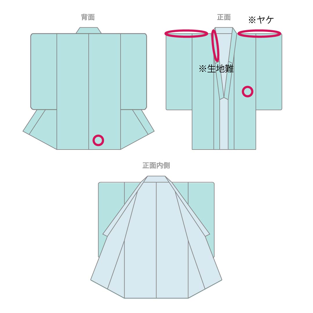 小紋 正絹 身丈152.5cm 裄丈62cm 袷 江戸納戸色(えどなんどいろ) 型染 紅型調 熨斗 椿 Bランク 青系 1115005604217