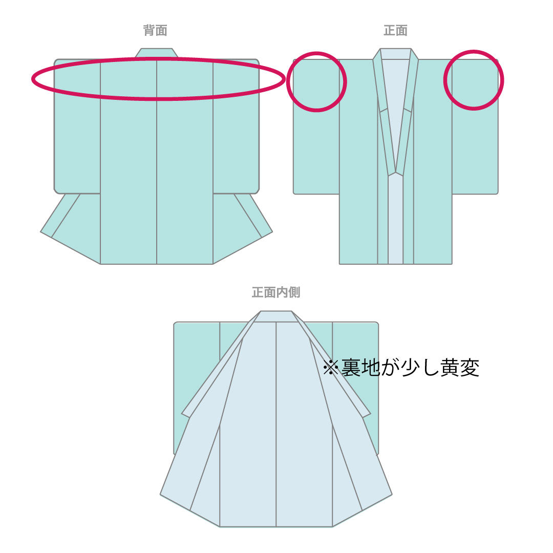 Komon, pure silk, length 162cm, sleeve length 64cm, lined, light color, Kyoto Yuzen, embroidery, B rank, cream color, 1115004204415