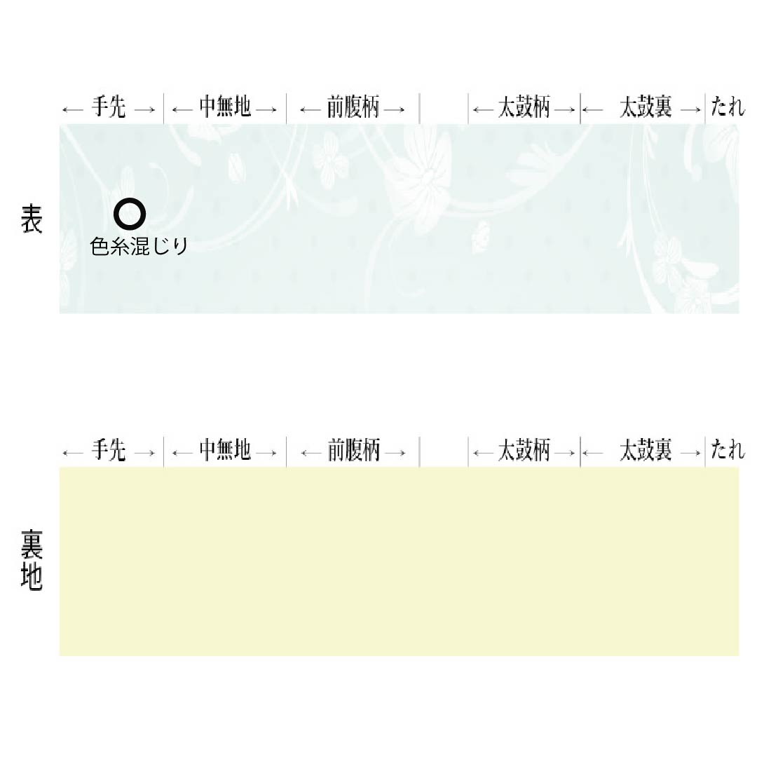 半幅帯 麻 Sランク 洋紅色(ようこうしょく) 蒸栗色(むしぐりいろ) 夏帯 リバーシブル 無地 帯丈404cm マルチカラー 1125004272428