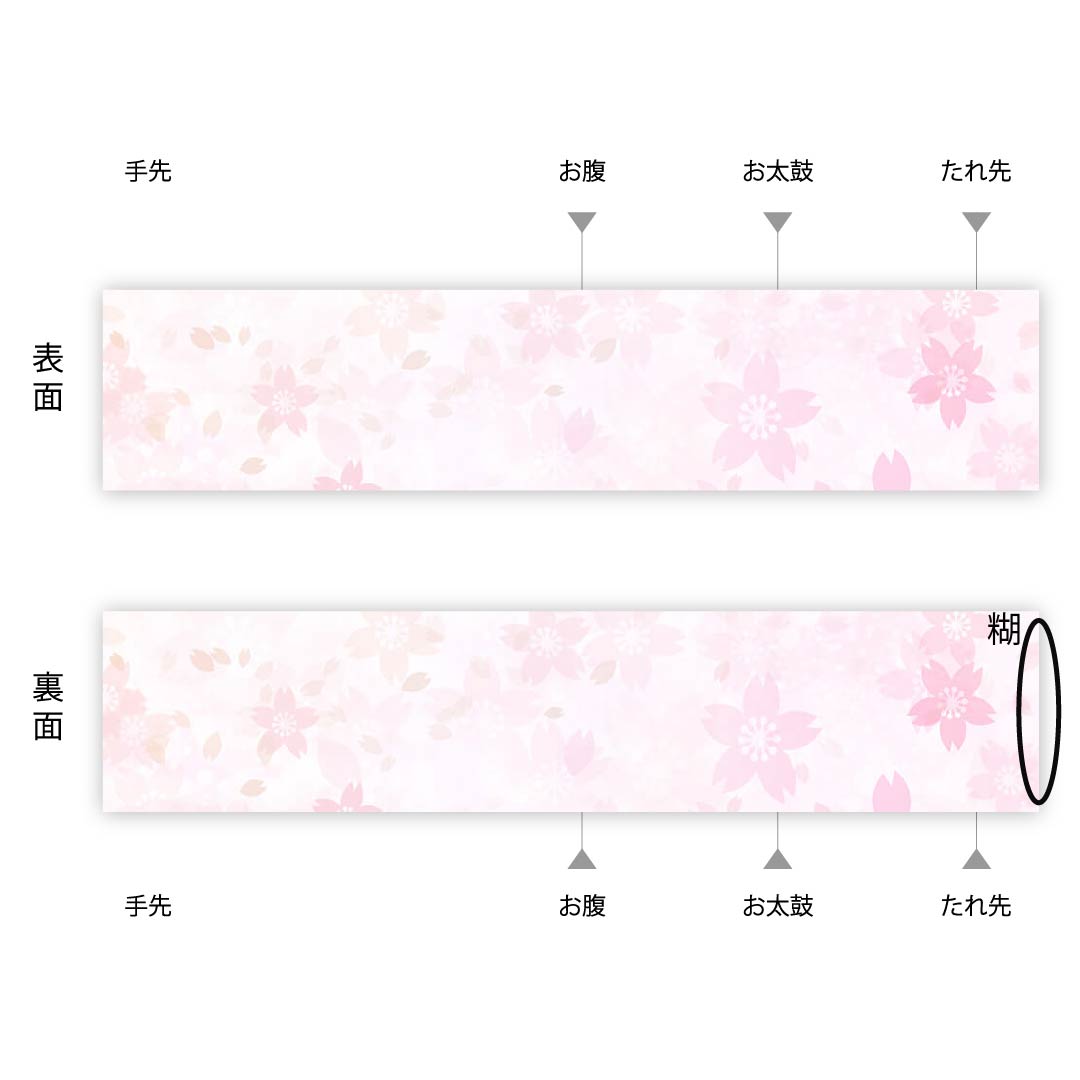 (未仕立)半幅帯 正絹 帯丈360cm 赤色(あかいろ) 花唐草 縞 博多特選 博多織 赤系 Sランク 1125001372312