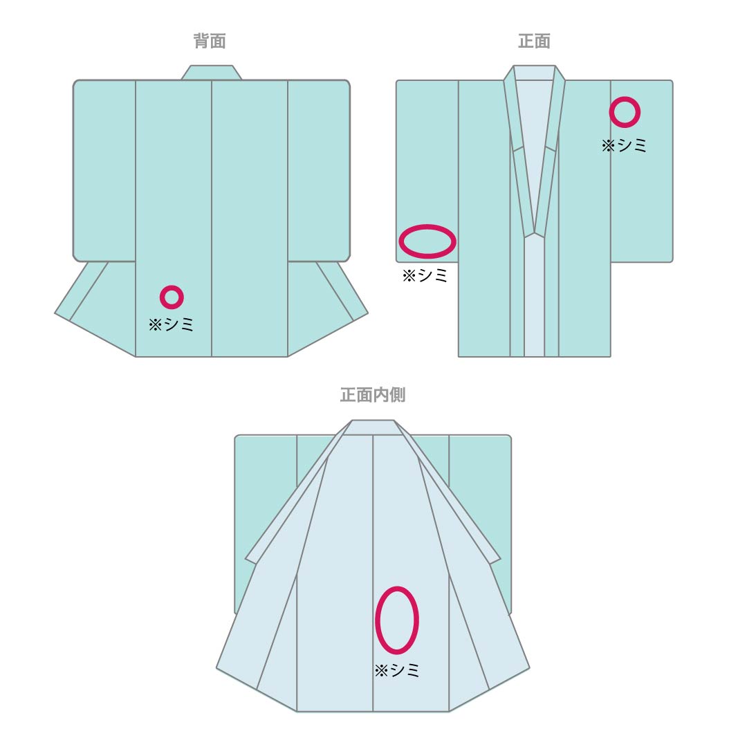 メンズ浴衣 木綿 Aランク 身丈144cm 裄丈68cm 白銅色(はくどういろ) 幾何学模様 居敷当て付き 単衣 グレー系 1138000993422