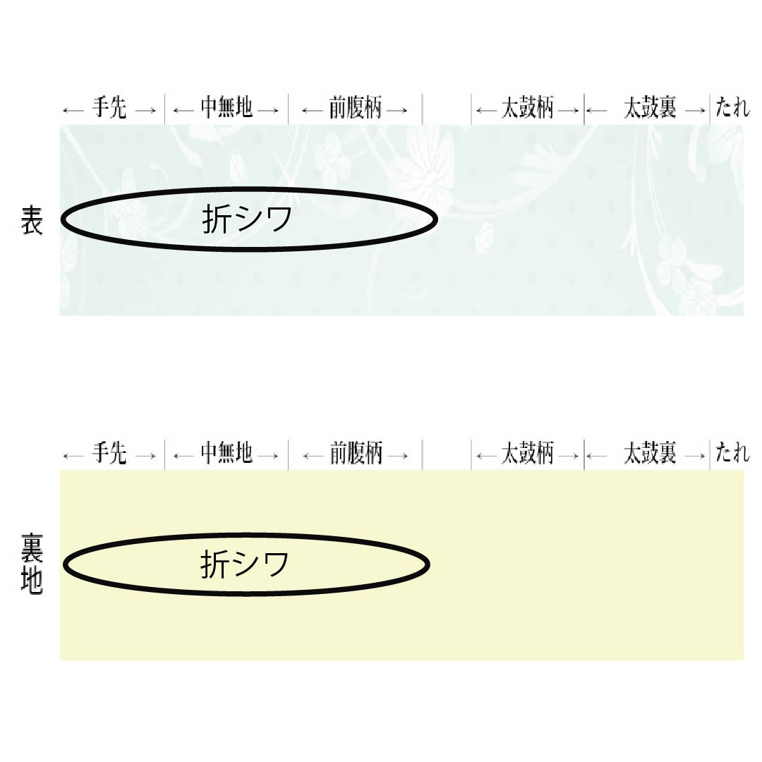 半幅帯 ポリエステル Sランク 小豆鼠色(あずきねずいろ) 古典柄 桜 縞 リバーシブル 長尺 帯丈443cm 茶系 1125003212414