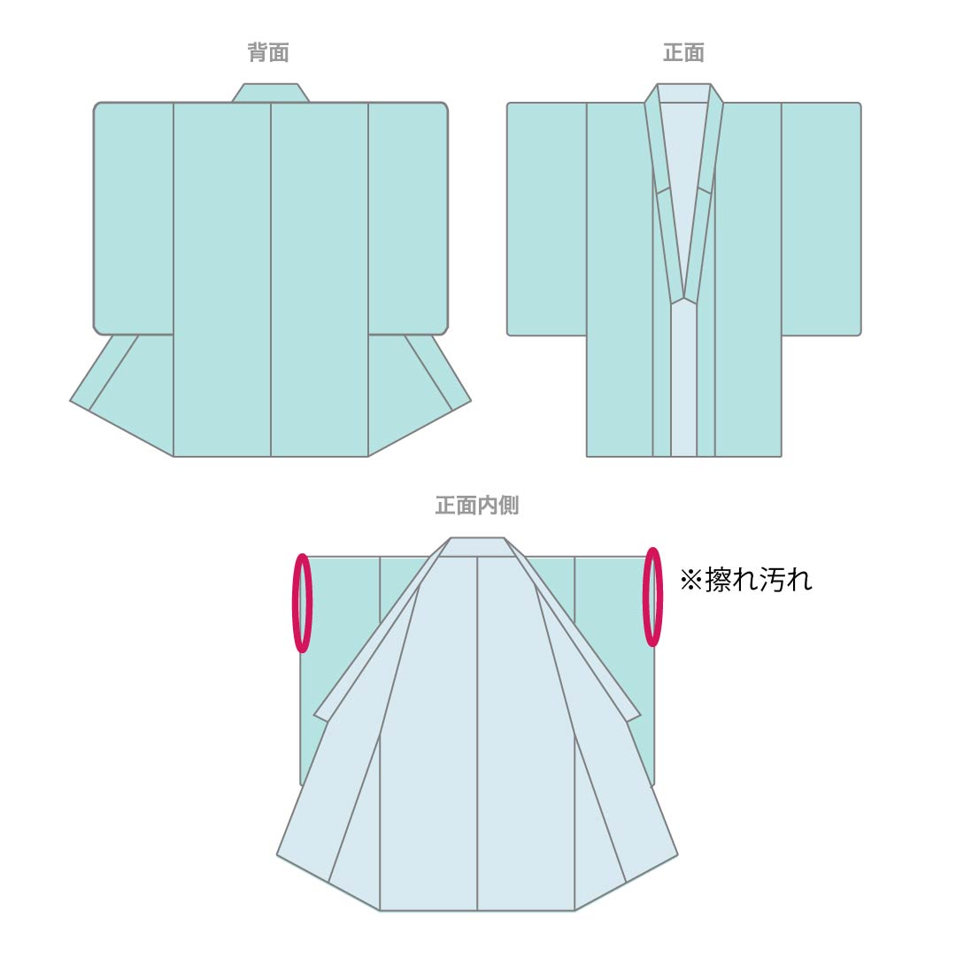 小紋 ポリエステル 身丈163cm 裄丈65cm 袷 似紅色(にせべにいろ) 露芝 小花 洗える着物 Aランク 赤系 1115005933412