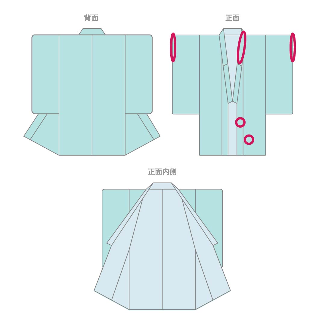 Polyester Komon, Rank A, Length 155.5cm, Sleeve-to-sleeve 62cm, Unlined, Ura-iro color, Katazome, Chrysanthemum, Bird, Washable Kimono, Blue, 1115007893317