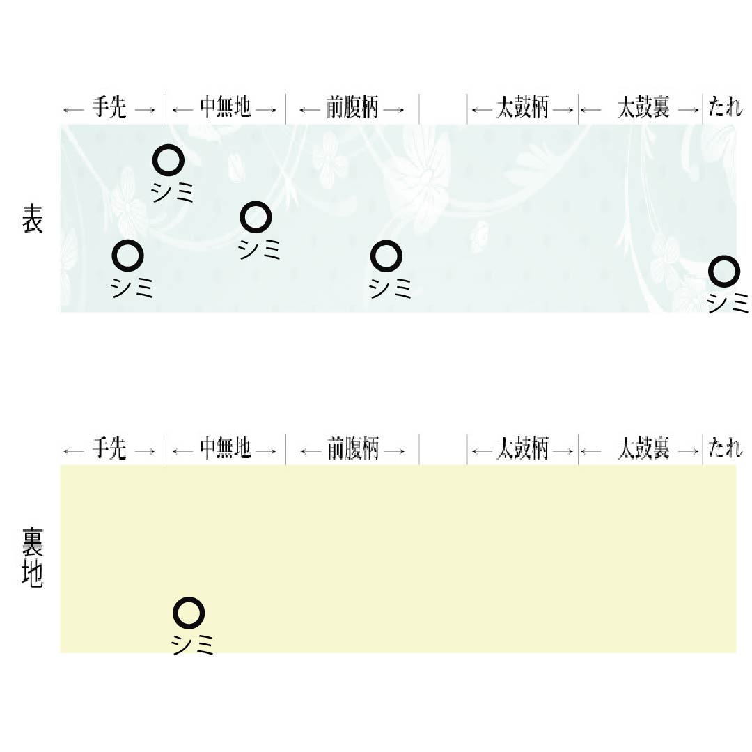 袋帯 正絹 Aランク 生成り色(きなりいろ) 蘇州刺繡 綴れ地 風景模様 銀糸 帯丈468cm ポイント柄 セミフォーマル 白系 1123017533411