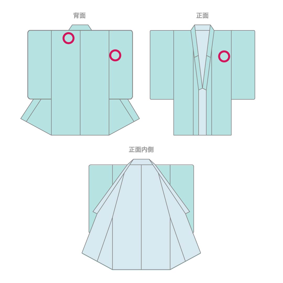 男物長襦袢 正絹 Aランク 身丈137cm 裄丈64.5cm 朧花色(おぼろはないろ) 風景画 単衣 水色系 1140000763324