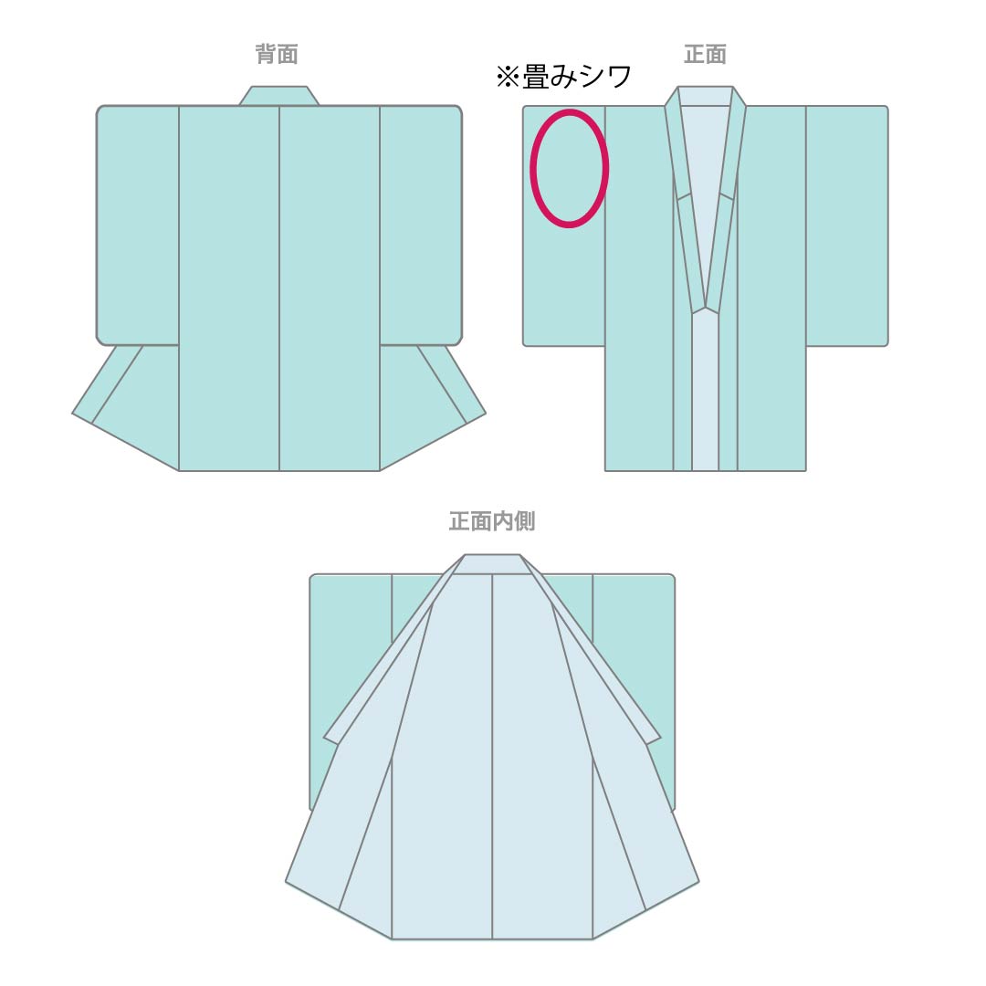 色無地 正絹 Sランク 身丈164cm 裄丈64cm 山鳩色(やまばといろ) 素無地 本場奄美大島泥染 変り三越ちりめん 袷 緑系 1114002592419