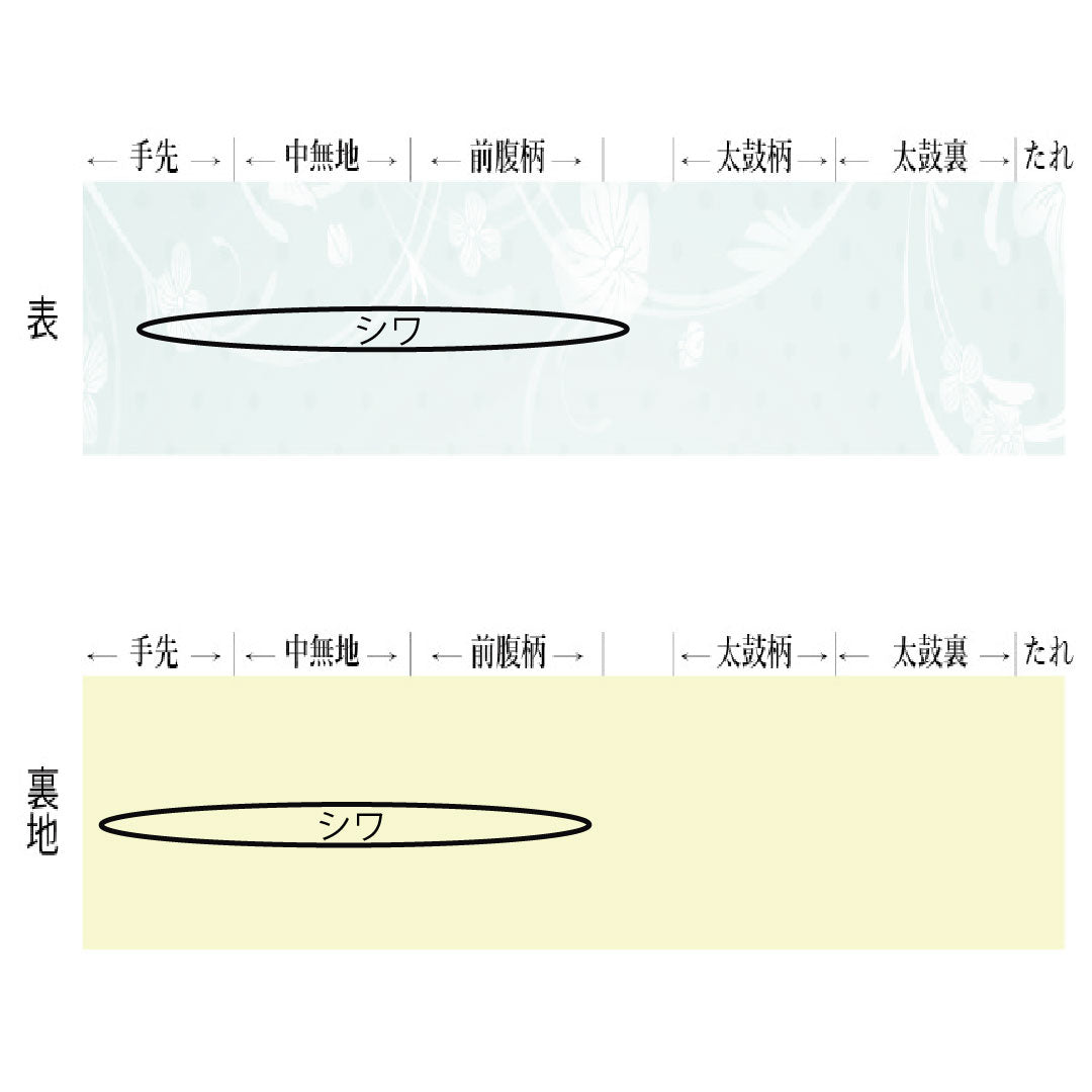袋帯 正絹 Aランク 白藤色(しらふじいろ) 唐織 桜 梅 帯丈424cm ポイント柄 フォーマル 紫系 1123016073320