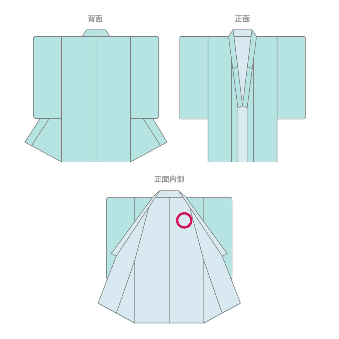 紬 身丈150cm 裄丈62cm 縞模様 手織り 正絹 Sランク 袷 緑系 1116001012219